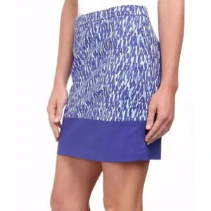 NWT MICHAEL Michael Kors Blue Skirt Size 12